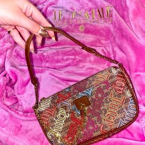 Juicy Couture Lock & Chain - Baguette shoulder Bag